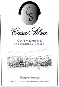 Carmenere, Los Lingues Vineyard 2018 Label