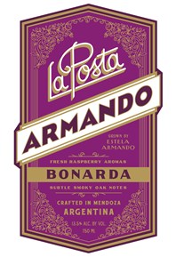 Armando Bonarda 2019 Label