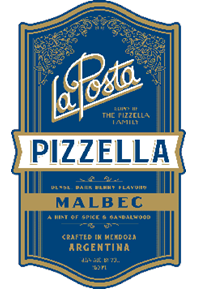 Pizzella Malbec 2020 Label