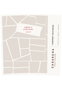 Single Vineyard Owen's Cabernet 2017 Label
