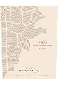 Single Vineyard Naoki's Malbec 2018 Label