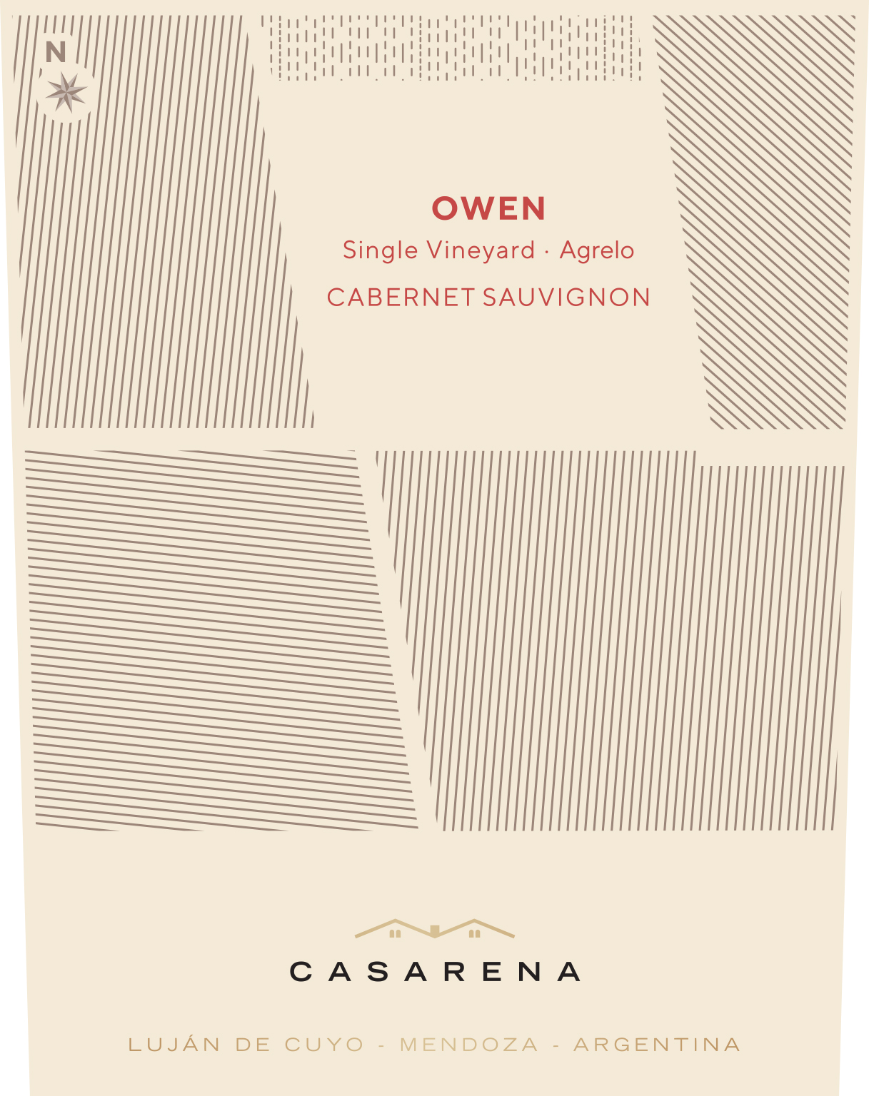 Casarena Single Vineyard Owen\'s Cabernet | Vine Connections Argentine | 2019 Wine