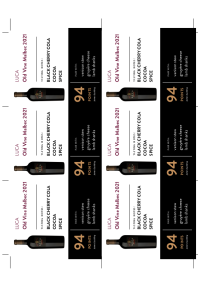 Old Vine Malbec 2021 Shelf Talker