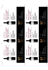 Cabernet Sauvignon Wight Vyd 2021 Shelf Talker