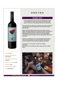 Malbec 2023 Product Sheet